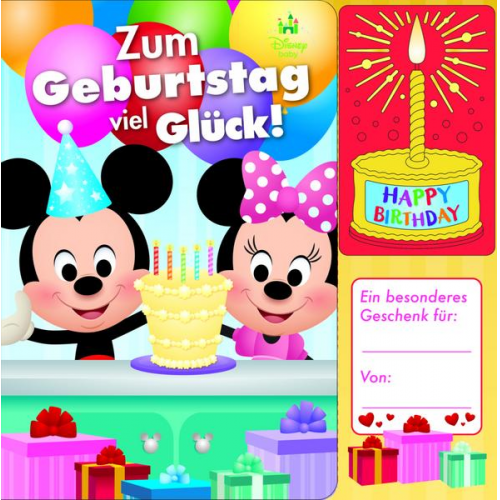 Geburtstags-Soundbuch, Disney Baby, Zum Geburtstag viel Glück!