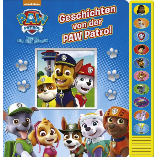 Derek Harmening - Vorlese-Pappbilderbuch mit Sound, PAW Patrol, Geschichten von der PAW Patrol