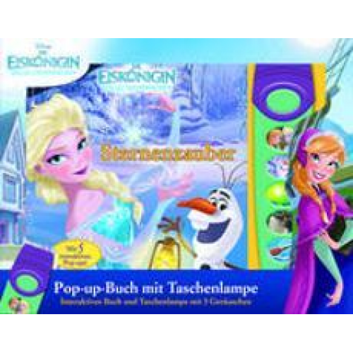 73642 - Disney Die Eiskönigin: Sternenzauber - Pop-Up-Buch mit Taschenlampe und 5 Sounds