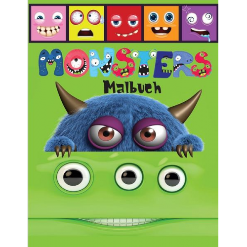 Lora Dorny - Monsters Malbuch