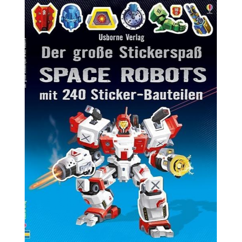 Simon Tudhope - Der große Stickerspaß: Space Robots