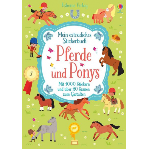 Lucy Bowman - Mein extradickes Stickerbuch: Pferde und Ponys