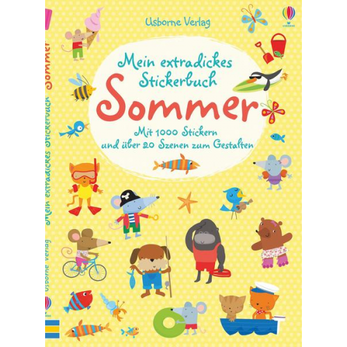 108007 - Mein extradickes Stickerbuch: Sommer