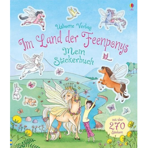 Zanna Davidson & Lesley Sims - Im Land der Feenponys: Mein Stickerbuch