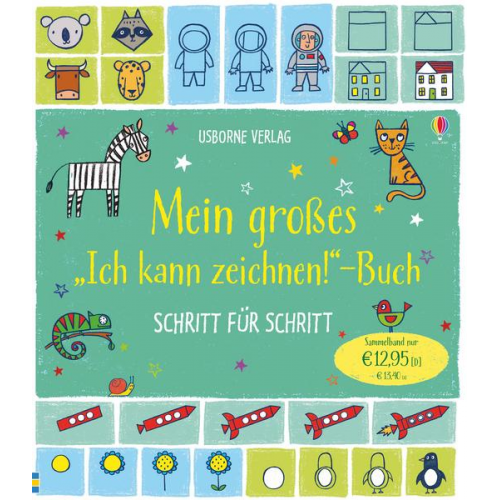 102174 - Mein großes 'Ich kann zeichnen!'-Buch - Schritt für Schritt