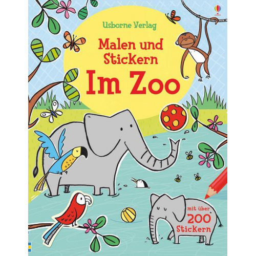 Jessica Greenwell - Malen und Stickern: Im Zoo