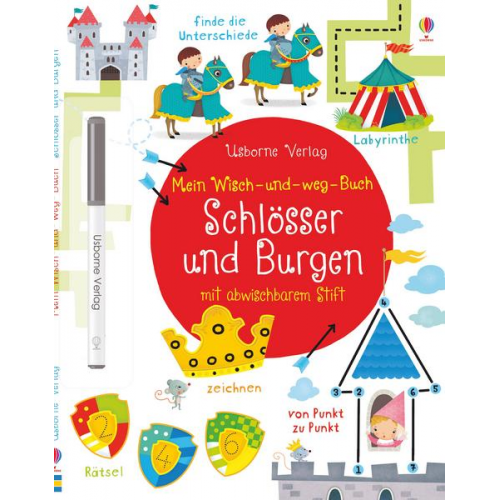 Kirsteen Robson - Mein Wisch-und-weg-Buch: Schlösser und Burgen