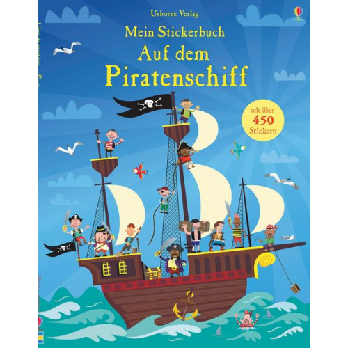 Fiona Watt - Mein Stickerbuch: Auf dem Piratenschiff