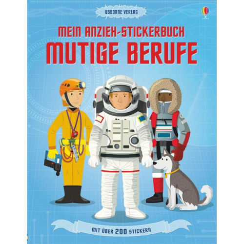 45938 - Mein Anzieh-Stickerbuch: Mutige Berufe