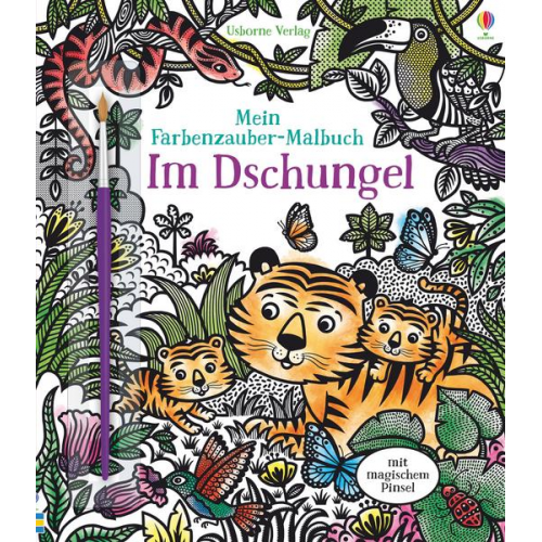 Sam Taplin - Mein Farbenzauber-Malbuch: Im Dschungel