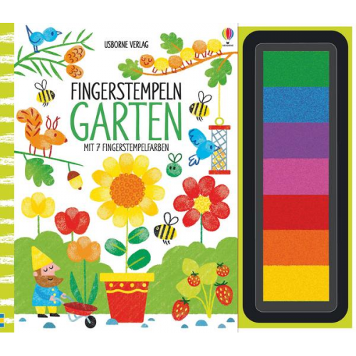 Fiona Watt - Fingerstempeln: Garten