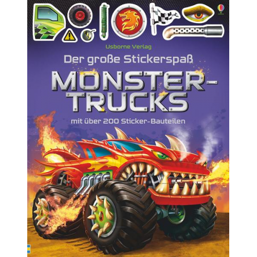 62221 - Der große Stickerspaß: Monstertrucks