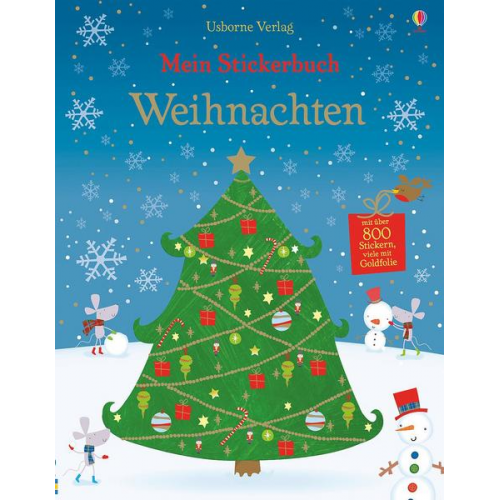 Fiona Watt - Mein Stickerbuch: Weihnachten