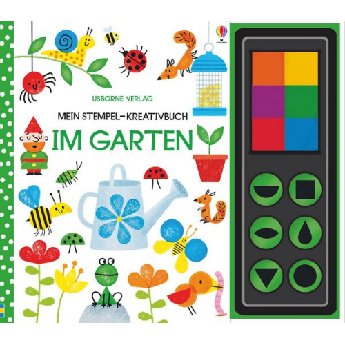 Fiona Watt - Mein Stempel-Kreativbuch: Im Garten