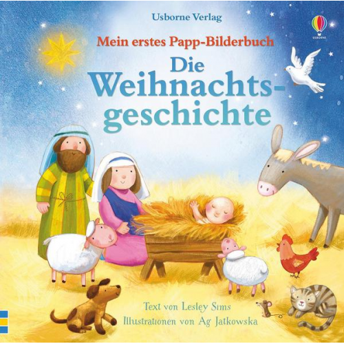 Lesley Sims - Mein erstes Papp-Bilderbuch: Die Weihnachtsgeschichte