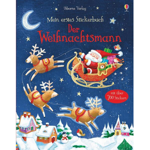 Sam Taplin - Mein erstes Stickerbuch: Der Weihnachtsmann