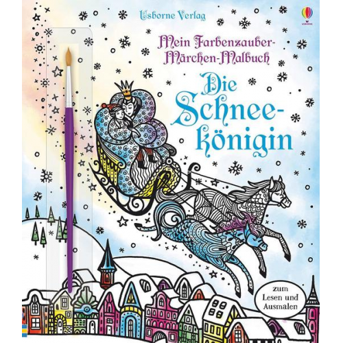 Susanna Davidson - Mein Farbenzauber-Märchen-Malbuch: Die Schneekönigin