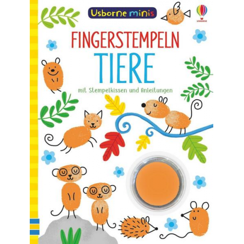 Sam Smith - Usborne Minis - Fingerstempeln: Tiere