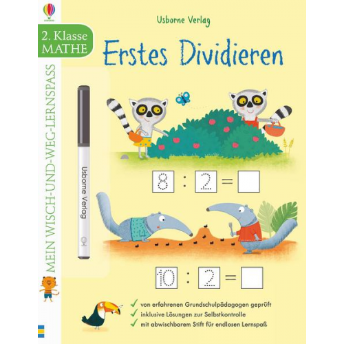 Holly Bathie - Mein Wisch-und-weg-Lernspaß: Erstes Dividieren (2. Klasse)