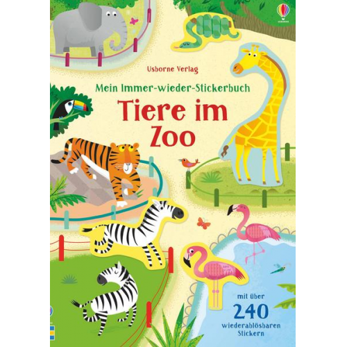 42616 - Mein Immer-wieder-Stickerbuch: Tiere im Zoo