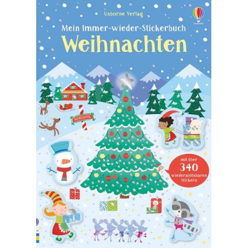 134042 - Mein Immer-wieder-Stickerbuch: Weihnachten