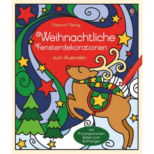 Emma Randall - Weihnachtliche Fensterdekorationen zum Ausmalen