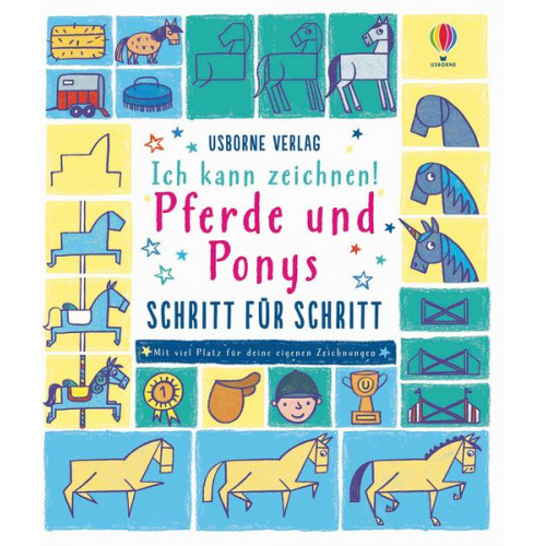 Fiona Watt - Ich kann zeichnen! Pferde und Ponys - Schritt für Schritt