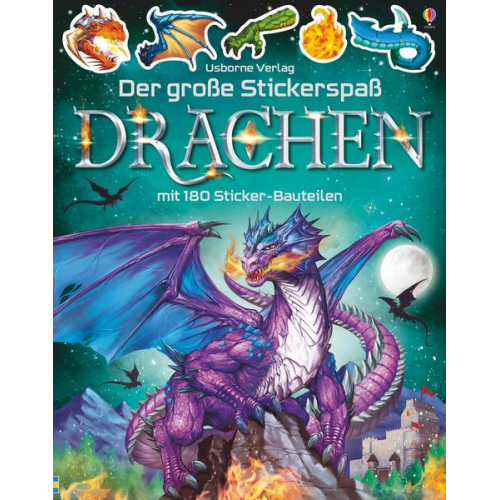 Simon Tudhope - Der große Stickerspaß: Drachen