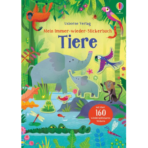 Kristie Pickersgill - Mein Immer-wieder-Stickerbuch: Tiere