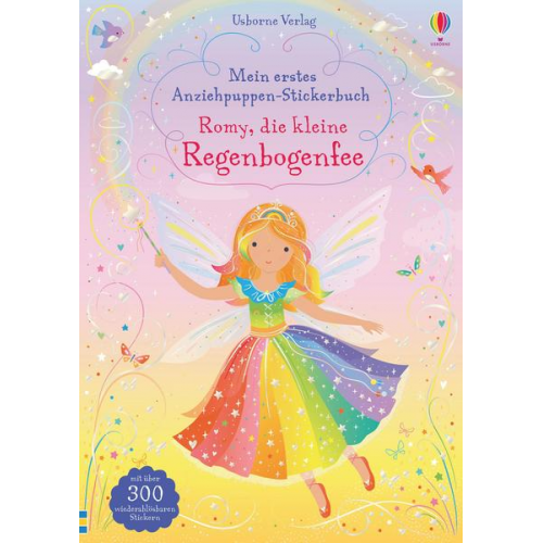 Fiona Watt - Mein erstes Anziehpuppen-Stickerbuch: Romy, die kleine Regenbogenfee