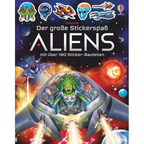 Simon Tudhope - Der große Stickerspaß: Aliens