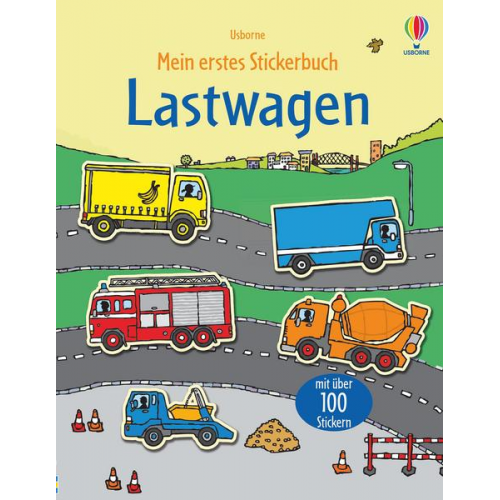 Sam Taplin - Mein erstes Stickerbuch: Lastwagen