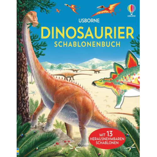 Alice Pearcey - Dinosaurier Schablonenbuch