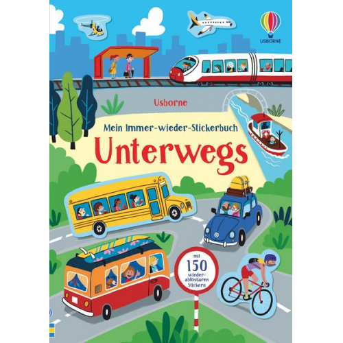 2827 - Mein Immer-wieder-Stickerbuch: Unterwegs