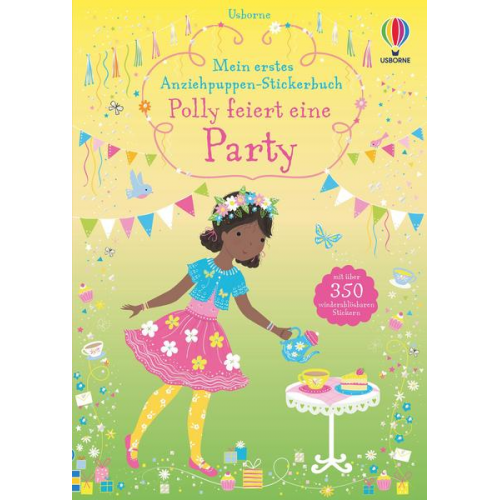 Fiona Watt - Mein erstes Anziehpuppen-Stickerbuch: Polly feiert eine Party