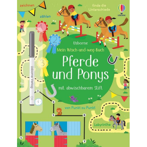 Kirsteen Robson - Mein Wisch-und-weg-Buch: Pferde und Ponys