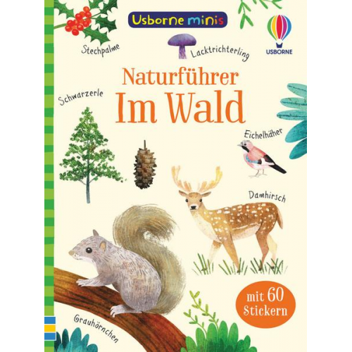 58368 - Usborne Minis Naturführer: Im Wald