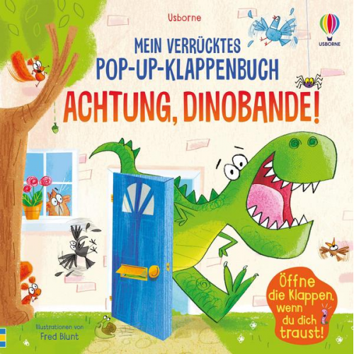 Sam Taplin - Mein verrücktes Pop-up-Klappenbuch: Achtung, Dinobande!