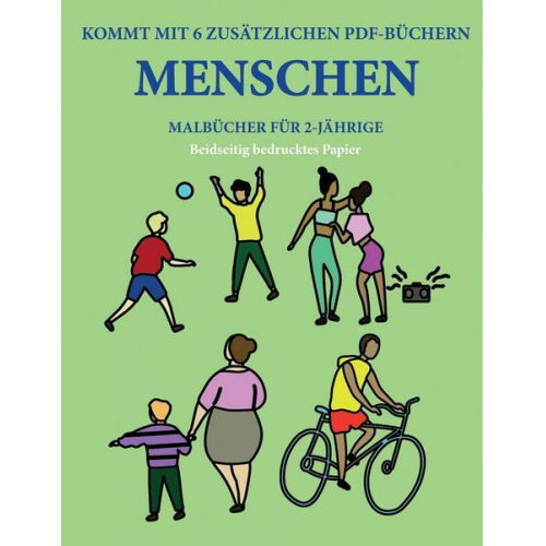 Geert Müller - Malbücher für 2-Jährige (Menschen)