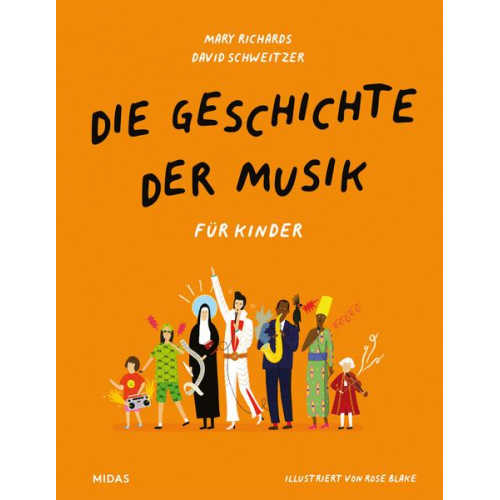 Mary Richards & David Schweizer - Die Geschichte der Musik - für Kinder