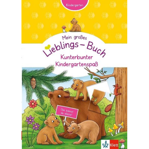 Klett Mein großes Lieblings-Buch Kunterbunter Kindergartenspaß