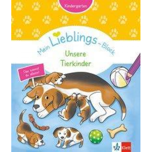 Klett Mein Lieblings-Block Unsere Tierkinder