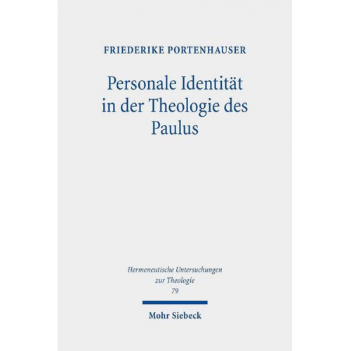 Friederike Portenhauser - Personale Identität in der Theologie des Paulus