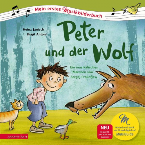 Heinz Janisch - Peter und der Wolf (Mein erstes Musikbilderbuch mit CD und zum Streamen)