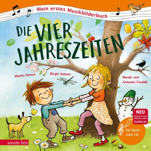 Marko Simsa - Die vier Jahreszeiten (Mein erstes Musikbilderbuch mit CD und zum Streamen)