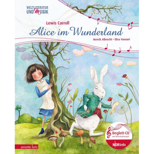 Henrik Albrecht & Lewis Carroll - Alice im Wunderland (Weltliteratur und Musik mit CD)