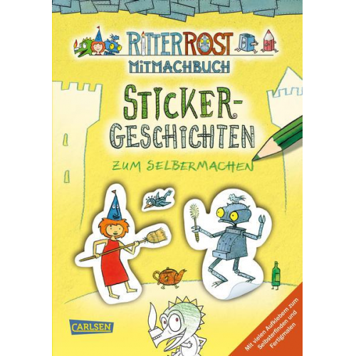 111391 - Ritter Rost Mitmachbuch: Sticker-Geschichten zum Selbermachen (Ritter Rost mit CD und zum Streamen, Bd. ?)