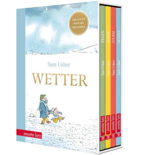 Sam Usher - Wetter - Vier Bilderbücher in einem hochwertigen Schuber