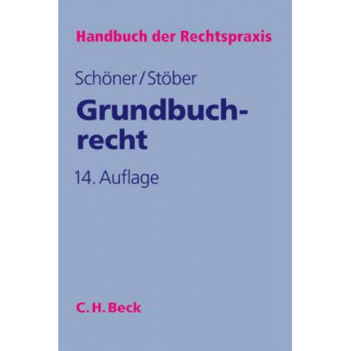 Kurt Stöber & Hartmut Schöner - Handbuch der Rechtspraxis.