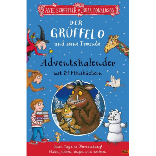 Axel Scheffler Julia Donaldson - Der Grüffelo und seine Freunde. Adventskalender mit 24 Minibüchern